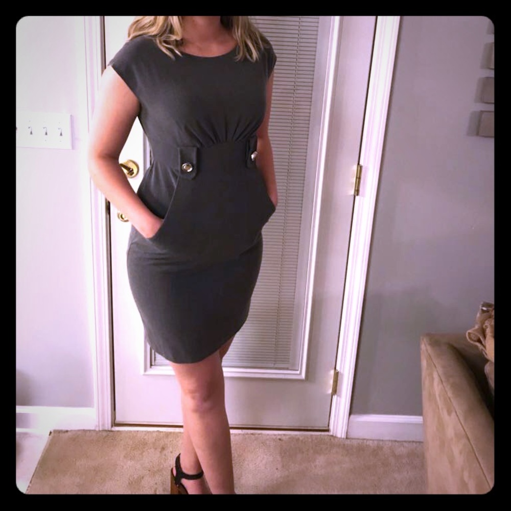 Donna Ricco NY grey dress